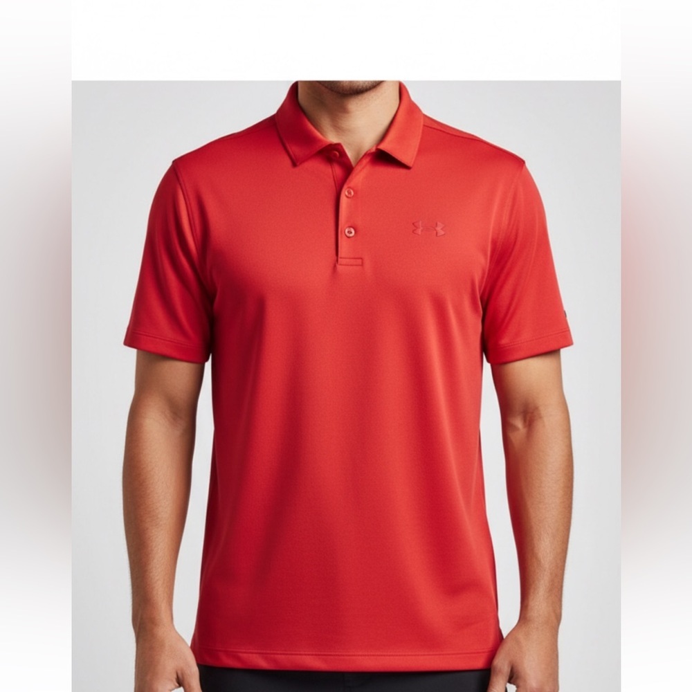 Under Armour Classic Red Polo Shirt
